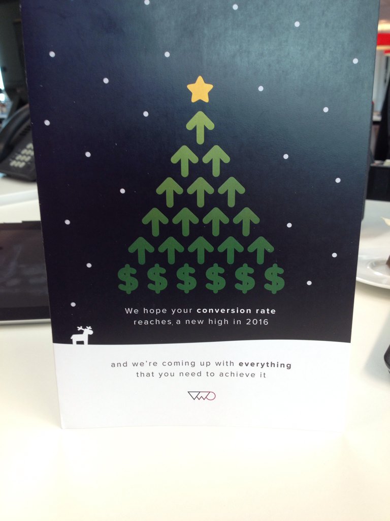 "Optimize for happiness" thanks for the card <a href="/wingify/">Wingify</a> <a href="/VWO/">VWO</a>