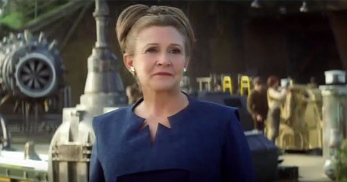 30 years ago, Mrs. Leia is the Princess. And 30 years later, she is General. #CarrieFisherAgedWithGrace