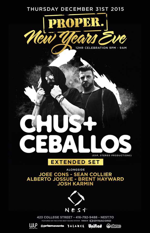 TheGerbz's tweet photo. Power packed NYE w/ @chusceballos @NestToronto! @JoeeCons @off_muzik @DJBrentHayward #unifiedTO #nestTO https://t.co/lntfR1jDpg