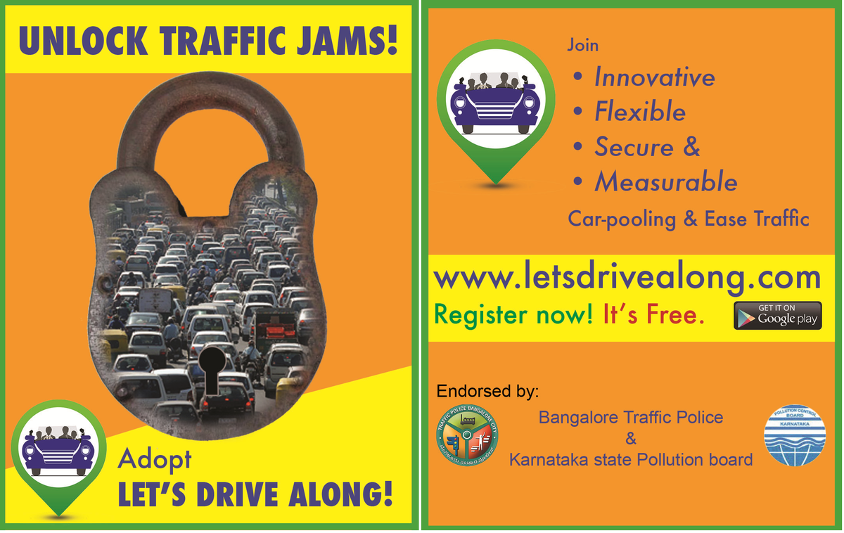 blrcitytraffic's tweet photo. Adopt Car pooling
Play store https://t.co/ampjERYNpN 
Website https://t.co/vkFD3Ffls4 
#letsdrivealong #carpooling https://t.co/ynt9Qu4aoG