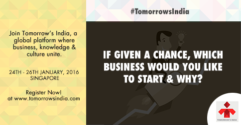 Tomorrows_India's tweet photo. The second question of the session
#TomorrowsIndia #contest #win
#Singapore #startup #business #ideas https://t.co/1VIaaQDQkn