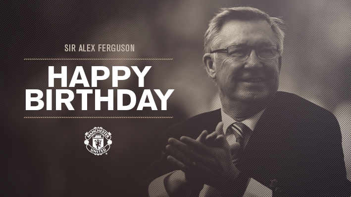 ManUtd_ID's tweet image. Selamat ulang tahun untuk manajer legendaris Sir Alex Ferguson dari kami semua di #mufc!