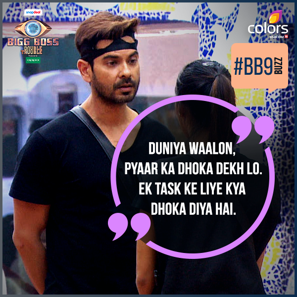 Bigg Boss 9, Episode 80: Trouble Brewing Between Keith And Rochelle! Bigg Boss 9, Episode 80: Trouble Brewing Between Keith And Rochelle!