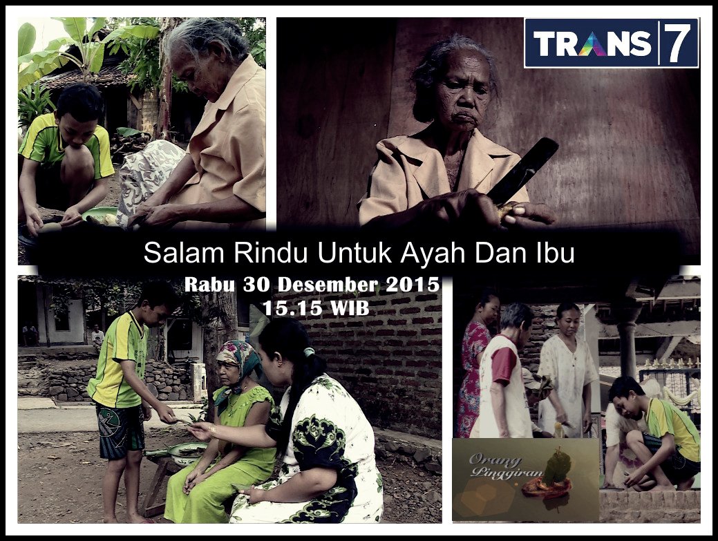 TRANS7's tweet photo. Saksikan @trans7orping Eps. 'Salam Rindu Untuk Ayah dan Ibu' sore ini pkl 15.15 WIB. https://t.co/FRndVyMdjV