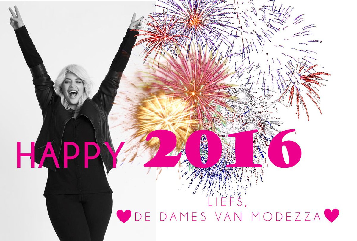 Modezza's tweet image. De dames van Modezza wensen jou een fantastisch nieuwjaar! #happynewyear #happy2016 ow.ly/WpJnB