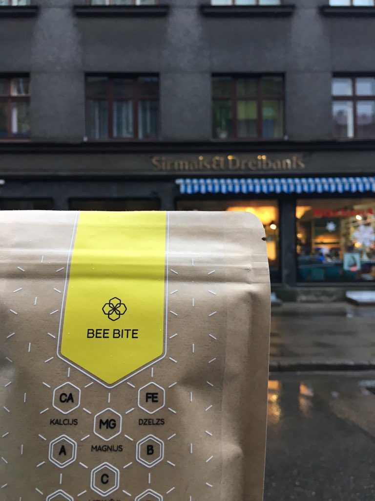 Bee Bite <a href="/SirmaisDreibant/">Sirmais & Dreibants</a> veikala Riga :)