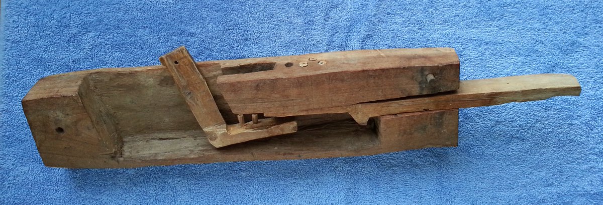 Acquisitions in 2015: Ancient Egyptian wooden lock, from the Dakhla Oasis, Egypt.