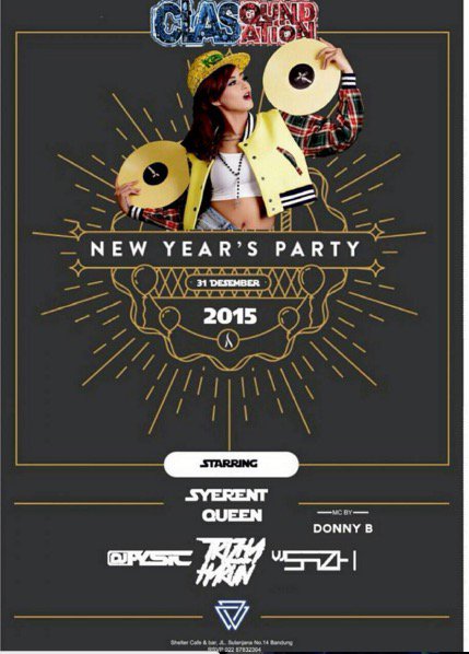 EventBooming's tweet photo. TOMORROW! New Year's Eve with DJ @syerentQUEEN_ and MC @donnytaufiq_b at @shelterbdg !! Dec 31st starts at 10 PM! https://t.co/3PtL9DqEDU