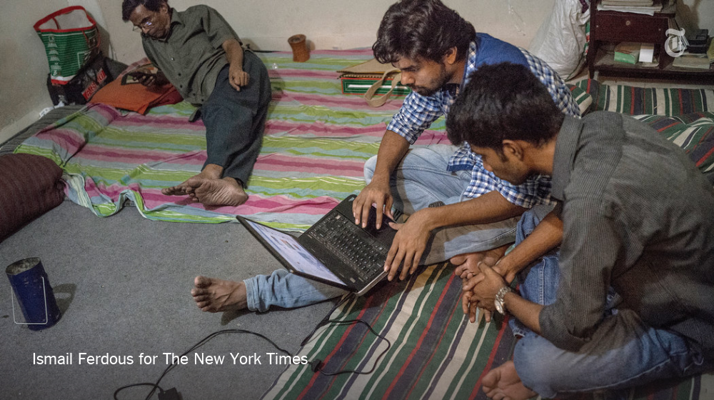 nytimesworld's tweet photo. The price secular bloggers in Bangladesh pay for doing battle with Islamists. https://t.co/P7GW61K8kU https://t.co/ZqSZeKmYP2