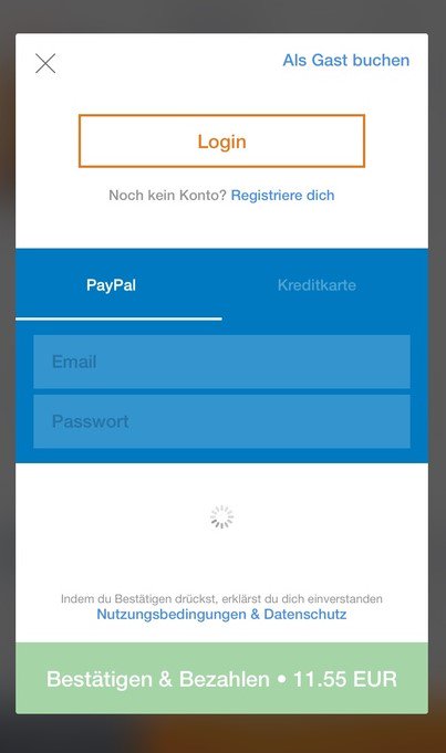 SuperpopcornApp's tweet photo. Und zack, als Gast gebucht! Geht jetzt mit Superpopcorn noch schneller! #iOS #Update https://t.co/W6FxgOoy9M