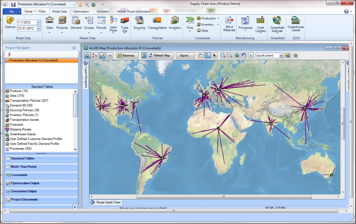 Improve Service and Sustainability with Supply Chain Network Optimisation bit.ly/1OhDPej