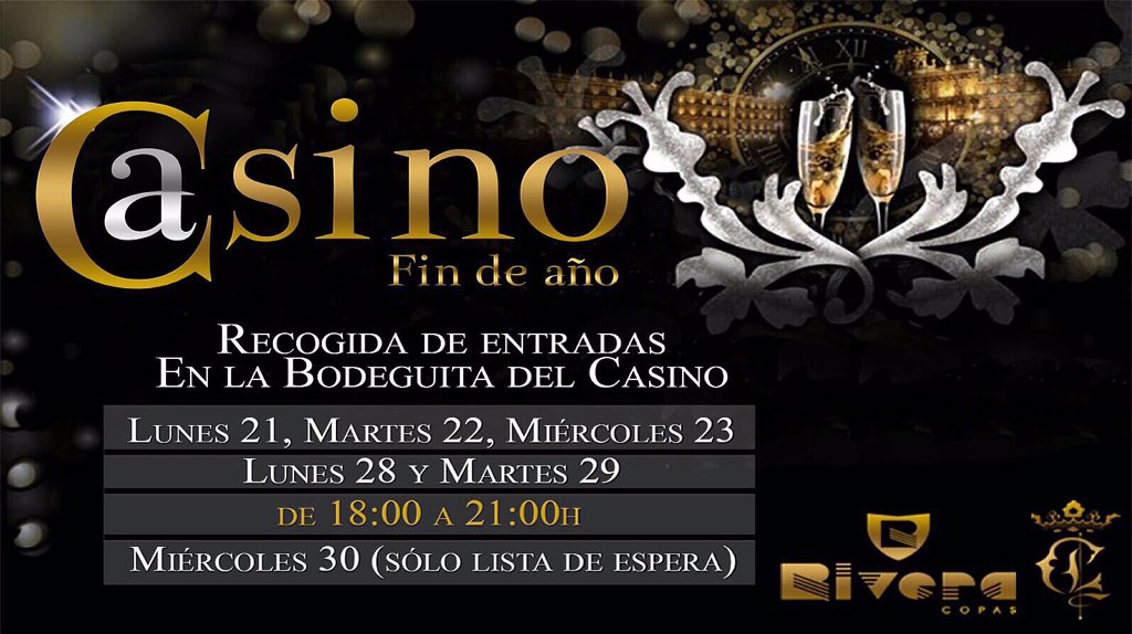 riveraeventos21's tweet photo. Ultimas entradas a la ventaYa no se respetara la reserva.
Desde las 17 horas hasta agotar  entradas
Casino Sold Out https://t.co/1Lg7BuOCRP