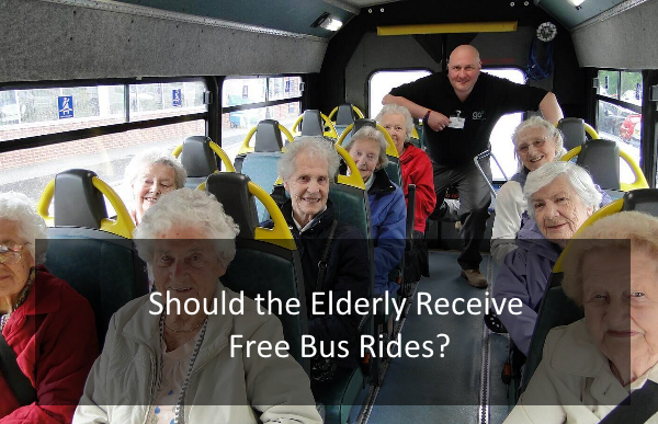 should the elderly receive free bus rides
