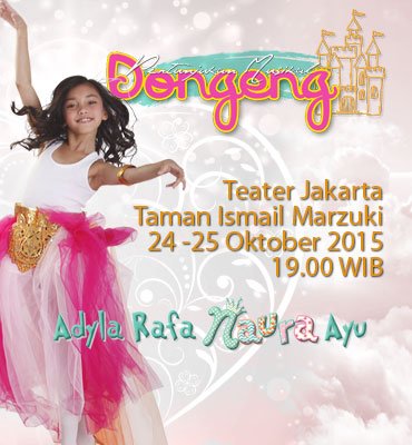 TrinityOptimaP's tweet image. 10. Oktober 2015 - @Aku_naura melangsungkan Konser 'DONGENG' #TRINITY2015