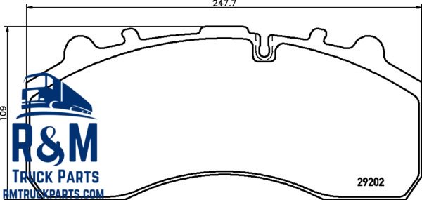 rm_truck_parts's tweet image. Акція 29087/29059/29061/29108 30,0 Колодки гальмівні MTX rmtruckparts.com/29108-MTX
 #RMTP