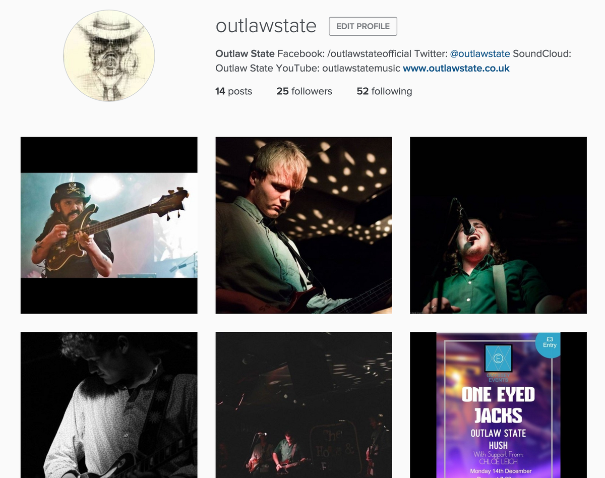 OutlawState's tweet photo. We're on #instagram y'all. Check it out... #outlawstate #rock #blues #ukbands https://t.co/V9WxDMF3iT