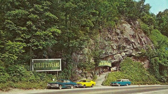 caveyak's tweet photo. Classic photo of Cudjo's Cave now Gap Cave in @CumberlandGapNP Pine Mountain Grotto gave tours and did cleanups here https://t.co/U3oEN9lHyr