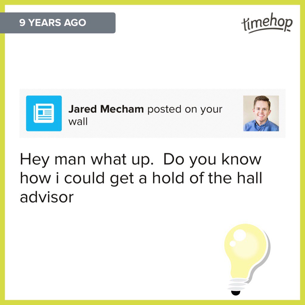 Whenever you need a hand I can be of assistance. #residentassistant #byu #collegebuddy #timehop