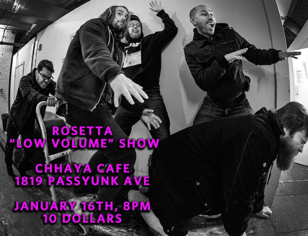 If you were excited to see @rosettaband play their "low volume" set again, the show is still on at a new location!