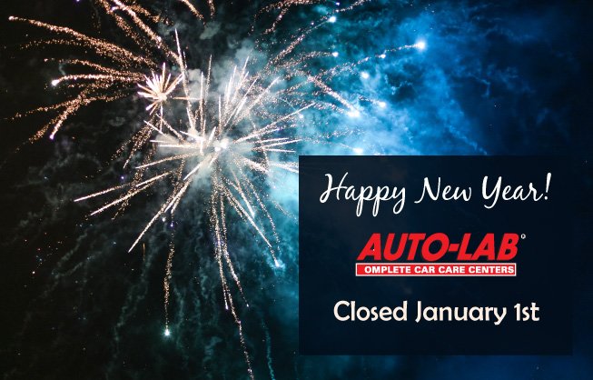 AutoLabCypress's tweet image. #HappyNewYear! We will be open for regular hours Thursday 12/31 and will be closed on 1/1 #NewYearsDay.