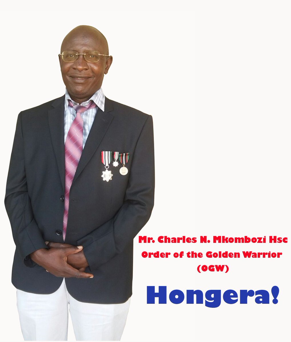 Congratulations to Mr Njiru Mkombozi on receiving Order of the Golden Warrior from President Uhuru Kenyatta.Hongera.