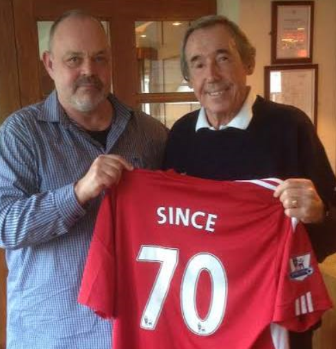 Happy birthday - and best wishes for recovery to No 1 goalkeeper through all times, Gordon Banks  