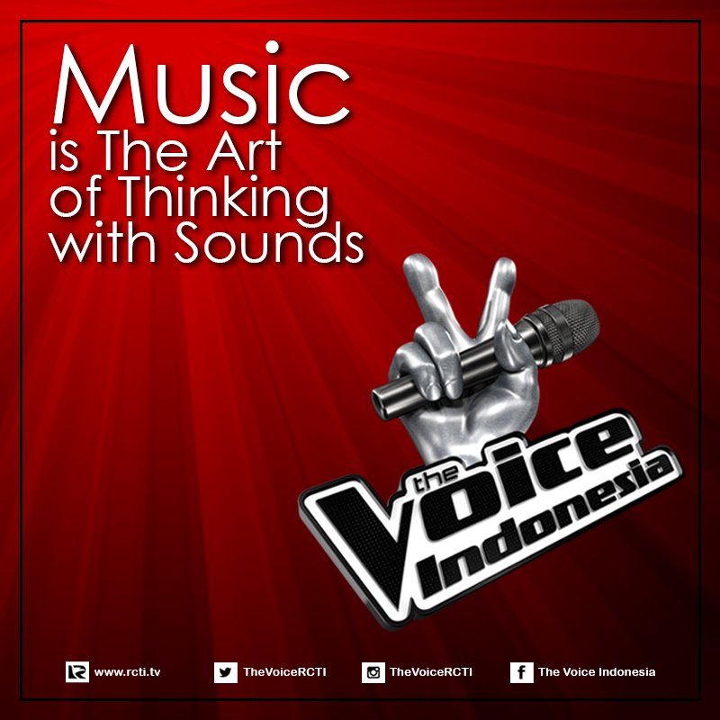 TheVoiceGTV's tweet photo. Selalu semangat di hari Kamis. Ini dia Quote hari kamis :D #TheVoiceID https://t.co/mmwkYshPsQ