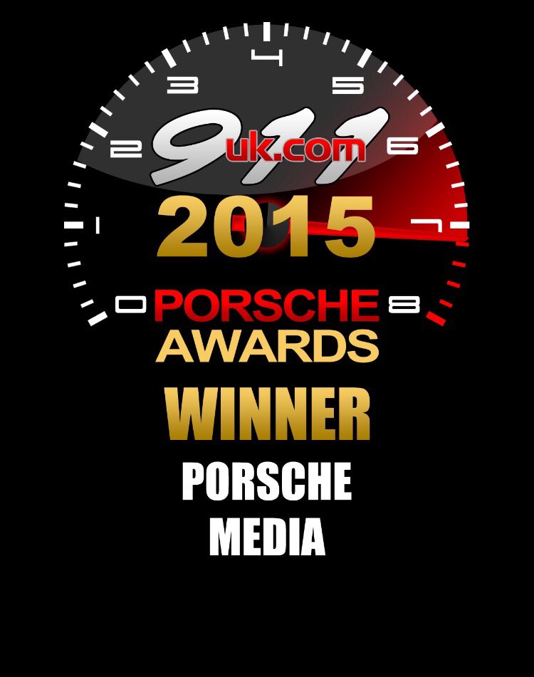 #PorscheAward the #PorscheMedia Award goes to #911PorscheWorld <a href="/911PorscheWorld/">911 & Porsche World</a> porscheawards.co.uk