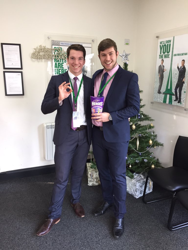 Chrisbaxy12's tweet photo. Another very happy customer at Enterprise Cambridge!! Got a cheeky box of heroes for our help!! ππΌ #U4E6 #Baxadine https://t.co/eGzTcxeQjP