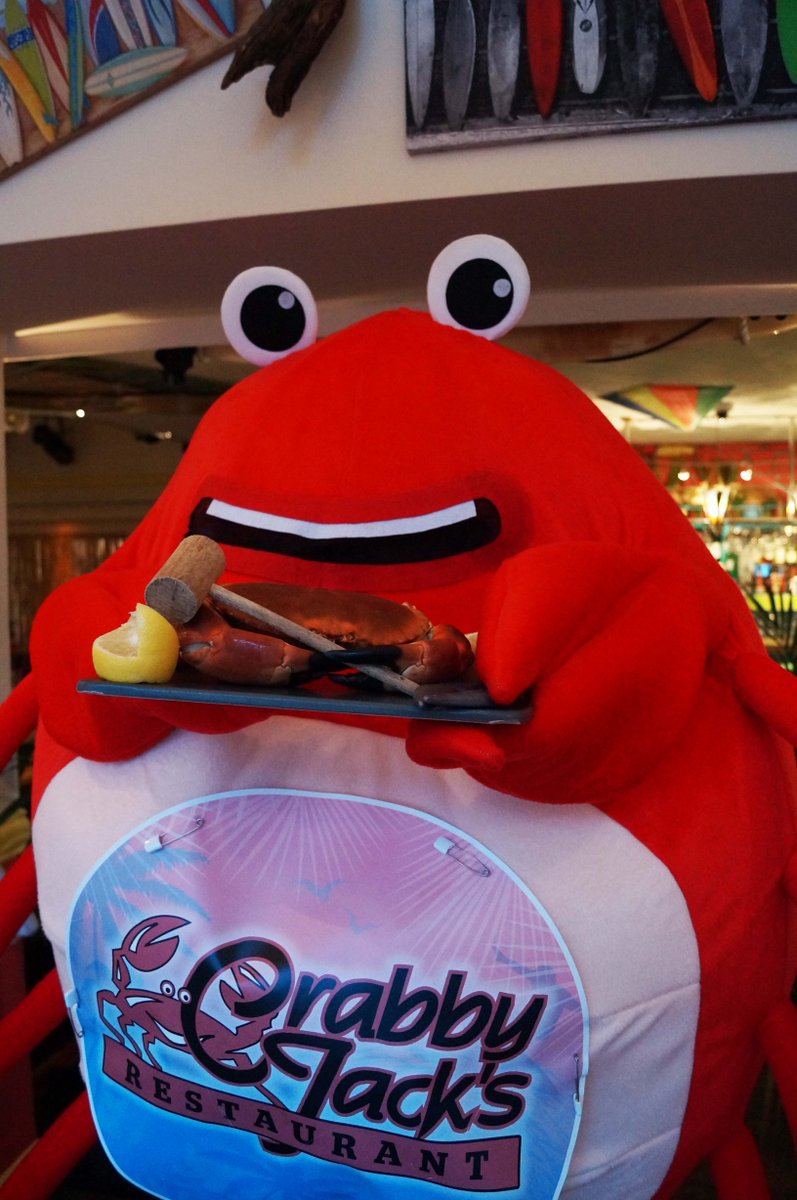 Do you have any New Year’s resolution? Jack the Crab is on SeeFood diet!