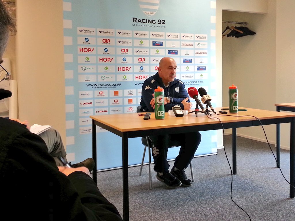 leparisiensport's tweet image. "J'aurais aimé qu'il y ait plus de joueurs du Racing appelés en éq. de France" L.Travers #reconnaissance #Chavancy