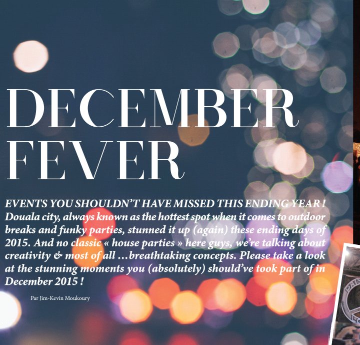 marcombilla's tweet image. Un portfolio du meilleur des évents de cette fin d'année, c'est dans notre numéro #DecemberFever #DCK1 #Team237 😃