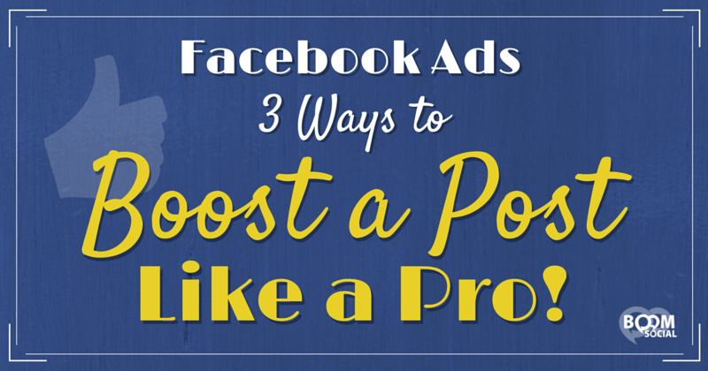 7Signals's tweet photo. Facebook Ads – 3 Ways to Boost a Post Like a Pro! https://t.co/HNiHW3UurT #SocialMedia #Marketing via @kimgarst https://t.co/NVz4HJzk36