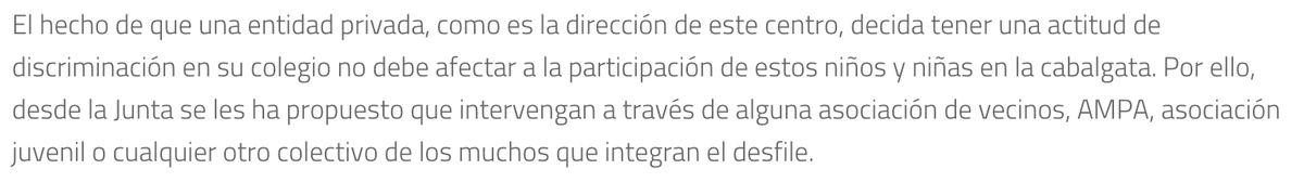 @_mariasanz_ En el enlace se explica que no se niega la participación a los niños: bit.ly/1SmlbrW
