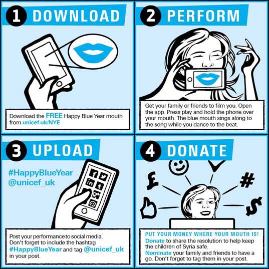 Watch  #HappyBlueYear singing mouth in this brilliant appeal for @UNICEF_UK &amp; get involved ow.ly/VZcgG
