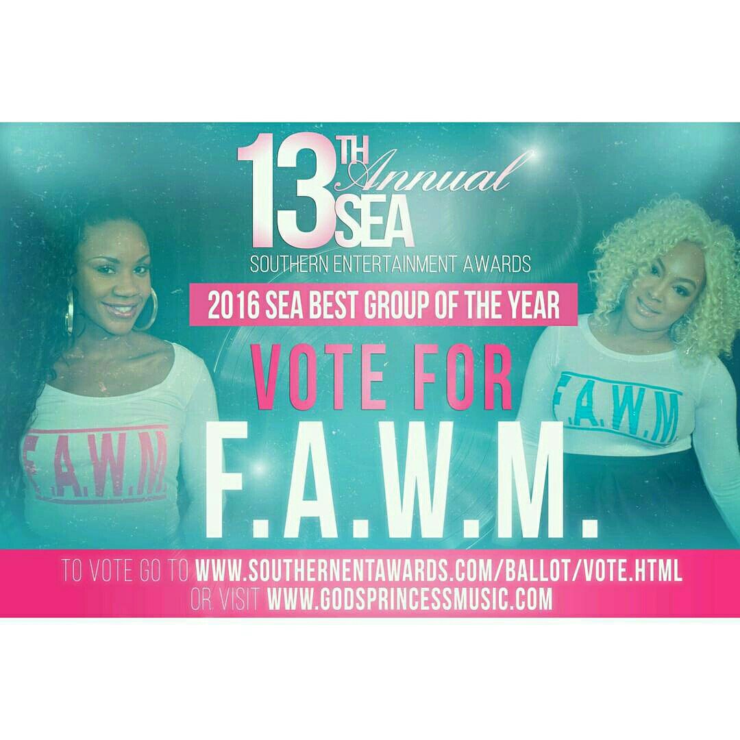 StrictlyStars's tweet photo. Help us win a SEA award! Vote  F.A.W.M. for Best Group! Click here to vote:  https://t.co/U1OmgnOTfs. #FAWM https://t.co/304j103hgg
