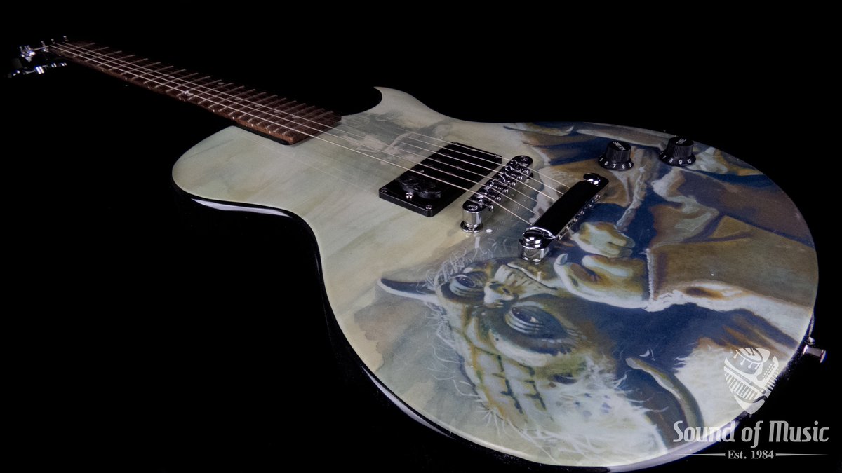 Do you have Star Wars fever? Check out this Peavy SC1 with everyone’s favorite green Jedi!