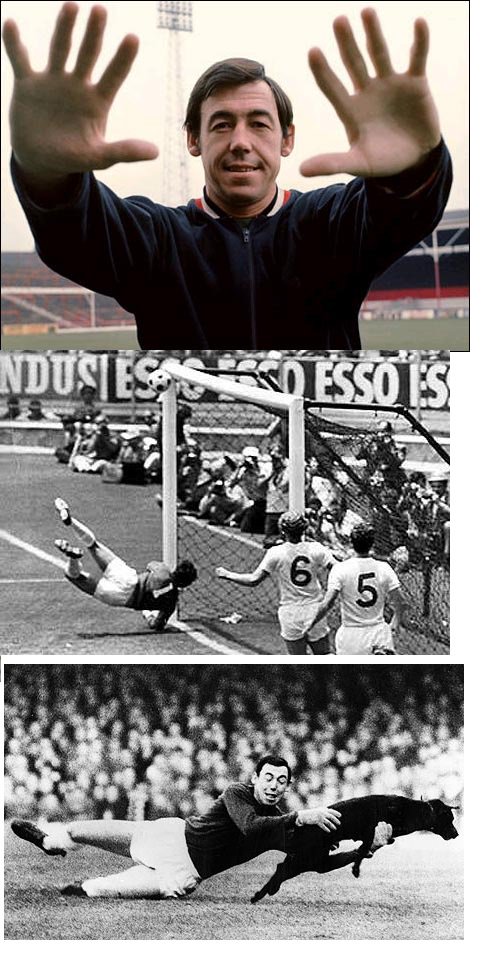 Happy 78th birthday to Gordon Banks, what a keeper. 