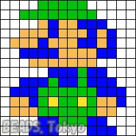 アイロンビーズでスーパーマリオを作る 図案や作品総まとめ Lovely