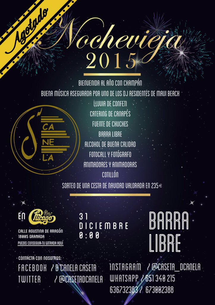 AGOTADO 👌👌🍸🍾🎉🌲