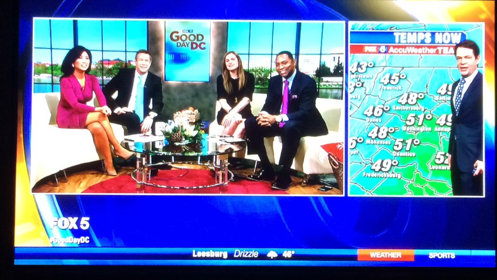 yourgettinggot's tweet image. Thank you #GoodDayDC @AnnieYuFox5 and @ErinFox5DC , Wisdom, Steve and Tucker.  This is the best crew yet!!!