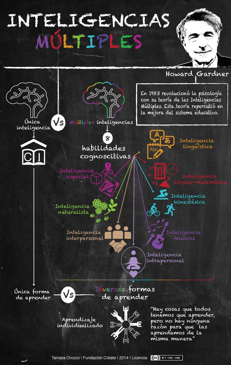 virginiog's tweet photo. Interesante explicación de la inteligencia multiples Howard Gardner de la Fundación Create @FundCreat https://t.co/7a2Y2EByMq