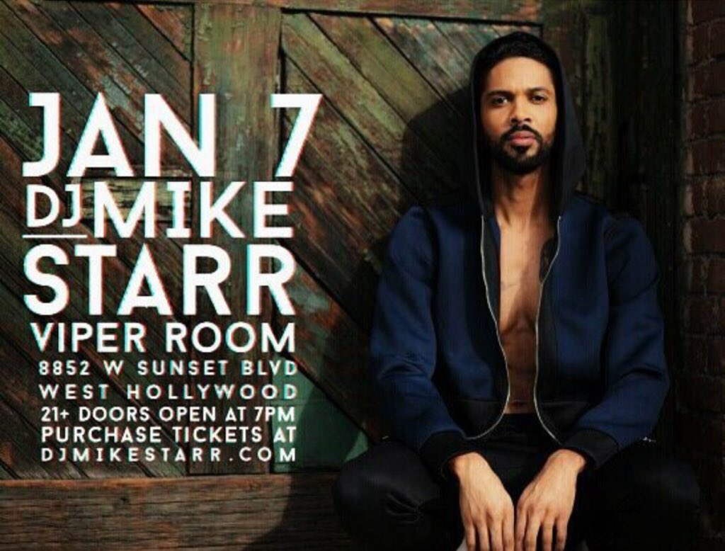 Officialoyal24k's tweet photo. Live in person @djmikestarr going up #viperroom #hollywood Jan 7th! Grab your tickets now https://t.co/RPGjtWmvh2 https://t.co/2NEbA27dEs