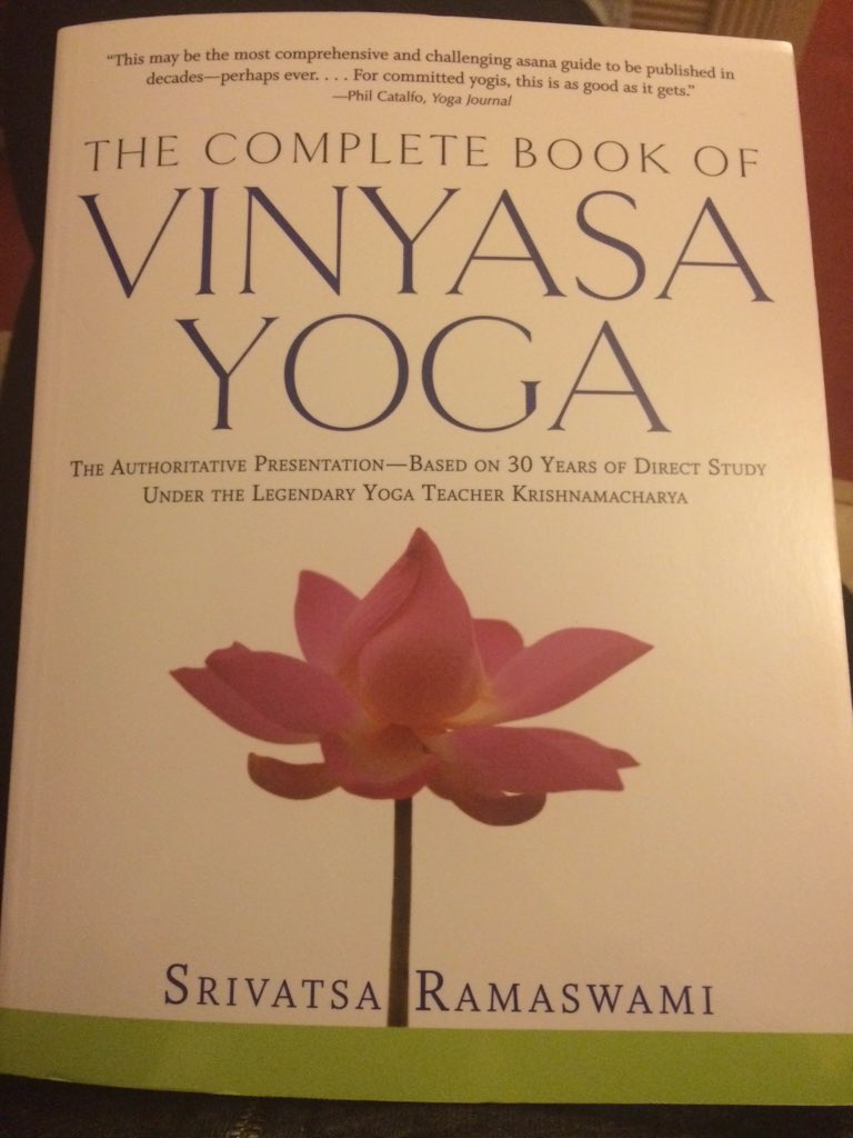 Hoping to improve my #PersonalPractice & vinyasa #yoga class by reading this 👌🏻🙂