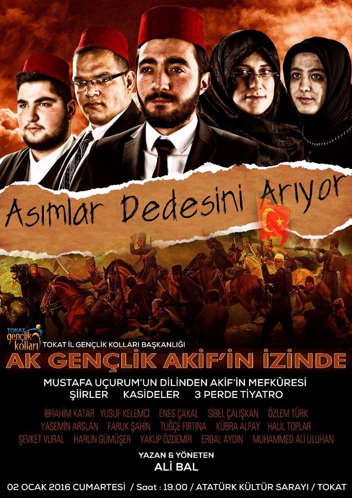 #asiminnesli #dedelerini #anıyor  #tüm #dostlarımız #davetlidir #Tokat #2ocak2016 19.00 #kültürsarayında @akgenctt2