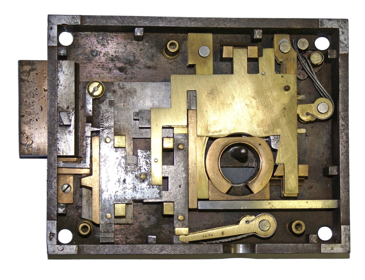 Hobbs original American bank lock, his motivation to discredit existing locks &amp; so the Lock controversy begins 1851
