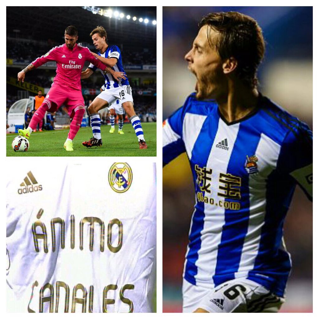 Happy with 3 important points. Thoughts with my old team mate, rival and friend <a href="/SergioCanales/">Sergio Canales</a>. #ÁnimoCanales