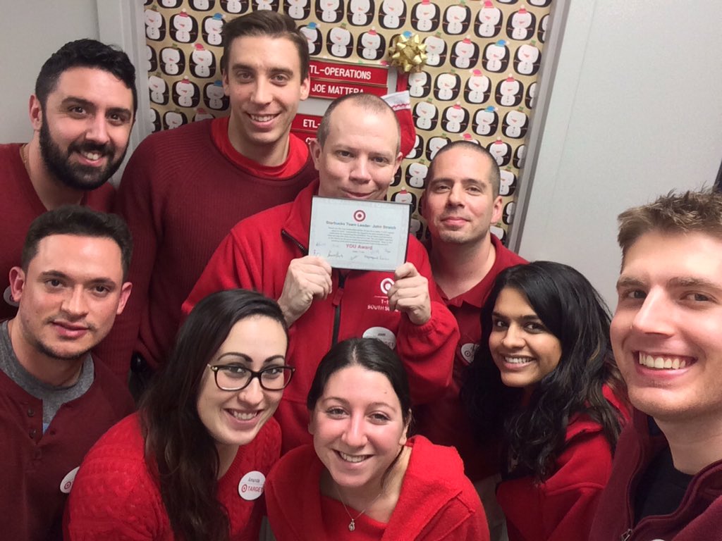 Congrats @jstreich130 on being our December "You award" winner!! #YouMakeTarget