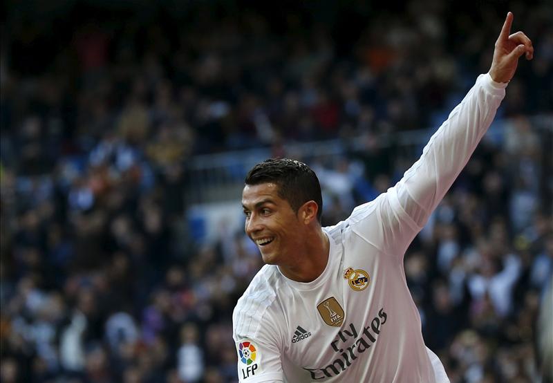 Squawka's tweet photo. Cristiano Ronaldo has now scored 36 league goals during 2015, more than any other player in Europe's top 5 leagues. https://t.co/J6Zt0H4rBd