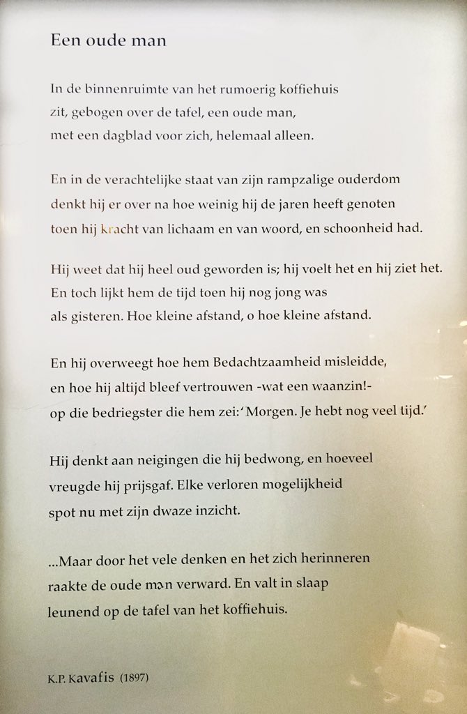 dpieters's tweet photo. Prachtig geschreven en onverwachte wijsheid in een pub in Amsterdam. #reminder https://t.co/lGNCRroNyy